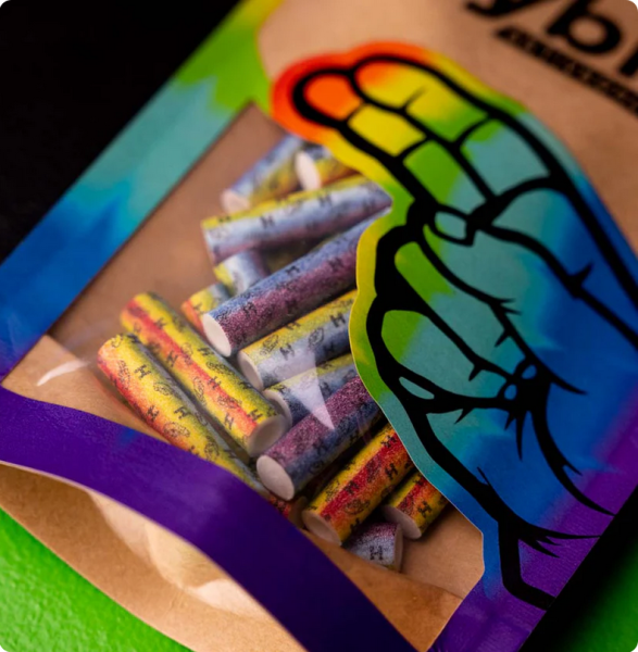 Hybrid Supreme Filters Rainbow ø 6,4mm 55Stk
